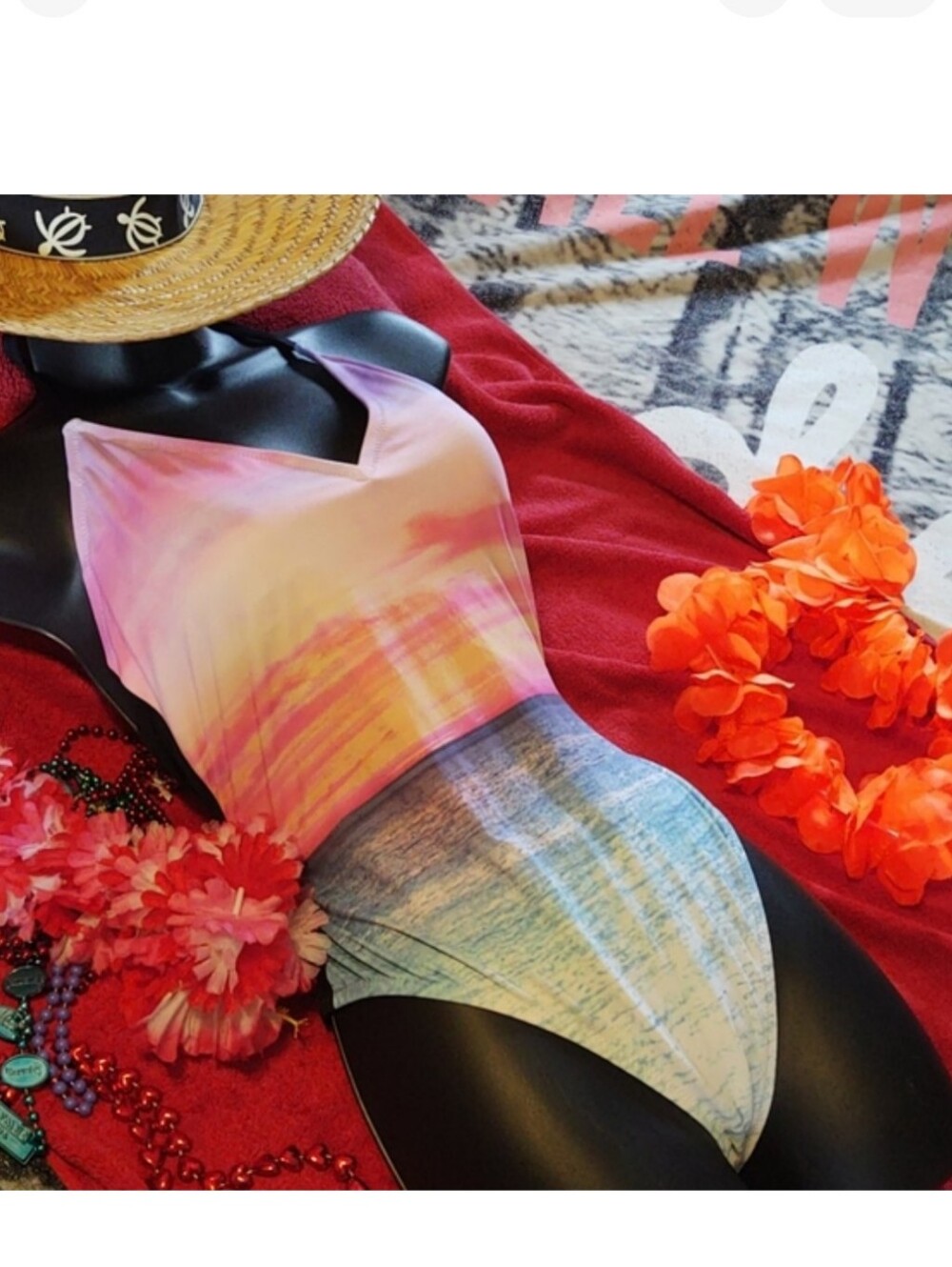 PINK VS Sunset Horizon One Piece Lg